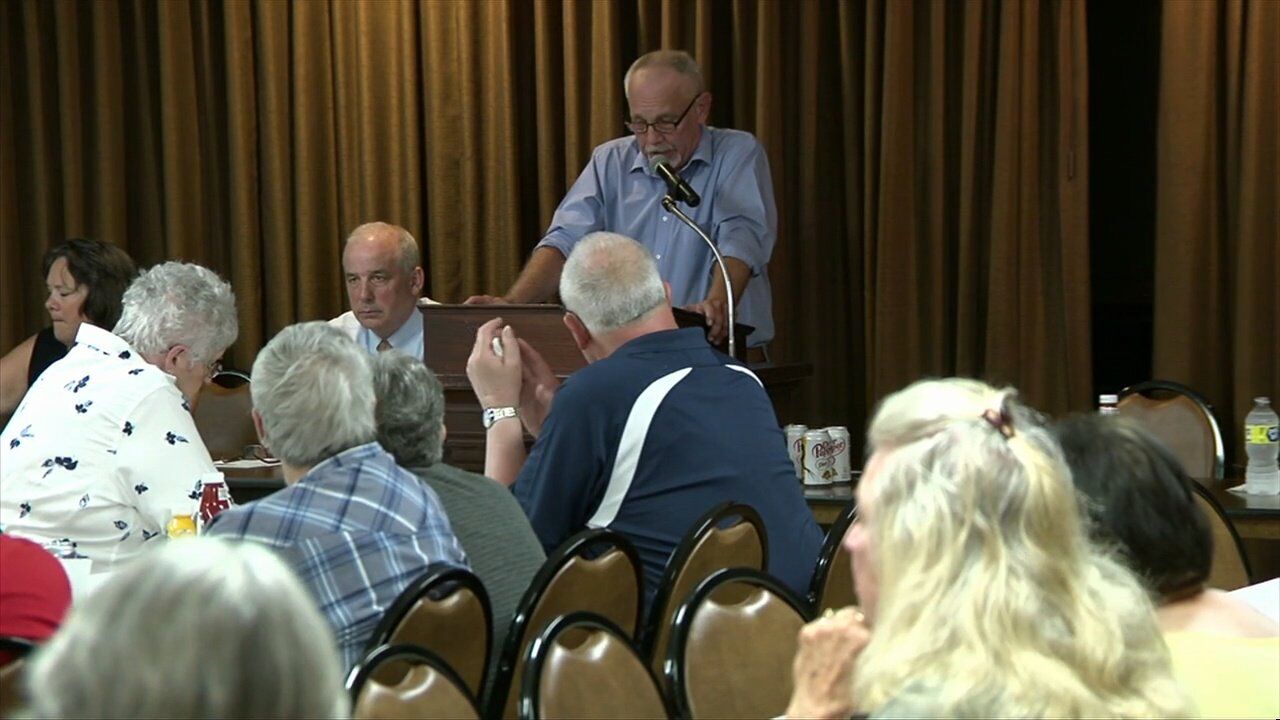 Keith Cheney speaks at Republican Luncheon about importance of voting in upcoming election